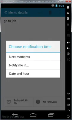 Alert Me android App screenshot 3